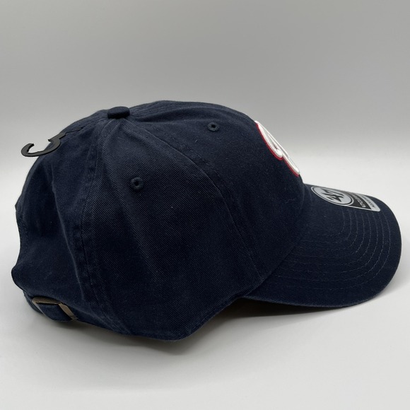 Washington Nationals 47 Brand Hat Cap Strap Back Navy Blue MLB Clean Up NEW - Picture 5 of 8